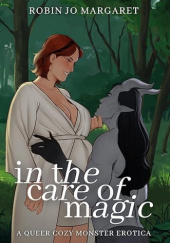 Okładka książki In the Care of Magic: a queer cozy monster erotica Robin Jo Margaret