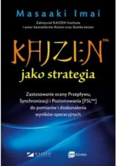 Okładka książki KAIZEN jako strategia. Masaaki Imai