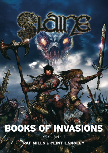 Okładki książek z cyklu Slaine: Book of Invasions
