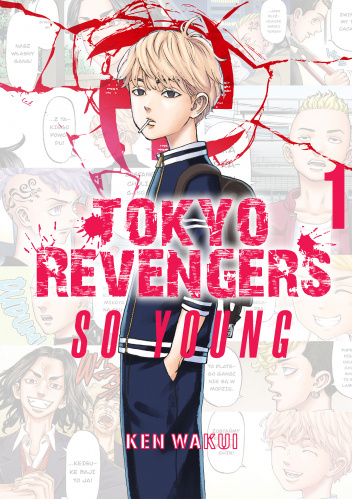 Okładki książek z cyklu Tokyo Revengers - So young+Stay gold
