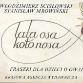 Okładka książki Lata osa koło nosa Stanisław Mrowiński