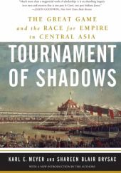 Okładka książki Tournament of Shadows: The Great Game and the Race for Empire in Central Asia Shareen Blair Brysac, Karl E. Meyer