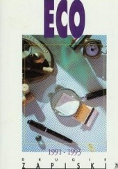Okładka książki Drugie zapiski na pudełku od zapałek 1991-1993 Umberto Eco