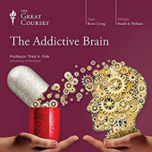 Okładka książki The Addictive Brain Thad A. Polk