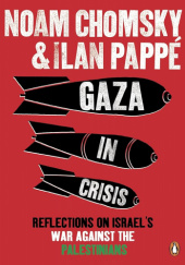 Okładka książki Gaza in Crisis Noam Chomsky, Ilan Pappe