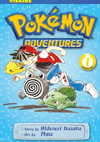 Okładki książek z cyklu Pokemon Adventures