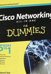 Okładka książki Cisco Networking All-in-One For Dummies Edward Tetz