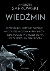Okładka książki Wiedźmin 1-8 Andrzej Sapkowski