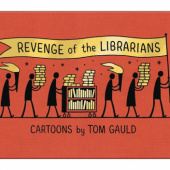 Okładka książki Revenge of the Librarians Tom Gauld