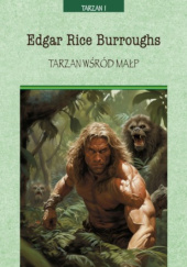 Okładka książki Tarzan wśród małp Edgar Rice Burroughs