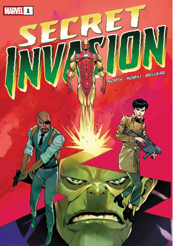 Okładki książek z cyklu Secret Invasion (2022)