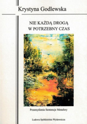 Okładka książki Nie każdą drogą w potrzebny czas Krystyna Godlewska