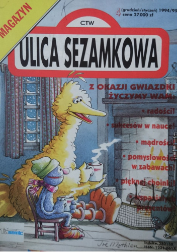 Okładki książek z serii Ulica Sezamkowa TM-SEMIC