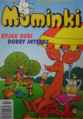 Okładka książki Muminki 10/1998 Danuta Hernik, praca zbiorowa