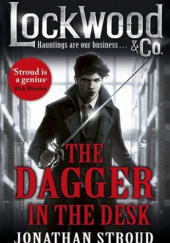 Okładka książki The Dagger in the Desk Jonathan Stroud