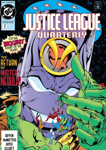 Okładki książek z cyklu Justice League Quarterly