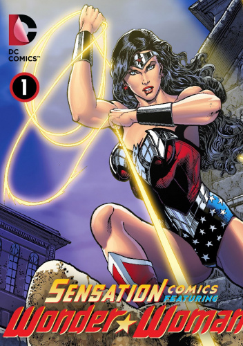 Okładki książek z cyklu Sensation Comics Featuring Wonder Woman
