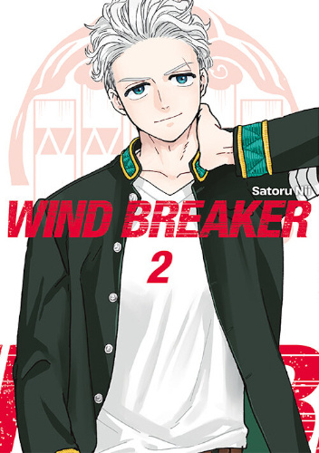 Okładki książek z cyklu Wind Breaker (Satoru Nii)
