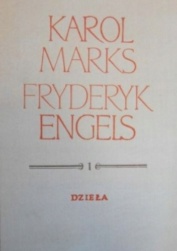 Okładki książek z cyklu Marks-Engels Dzieła