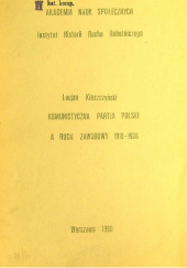 Komunistyczna Partia Polski a ruch zawodowy 1918-1938