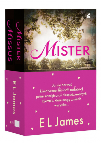 Okładki książek z cyklu Mister & Missus