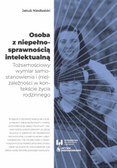 Okładka książki Osoba z niepełnosprawnością intelektualną Jakub Niedbalski