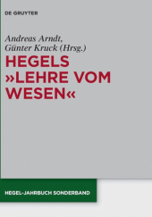 Okładka książki Hegels "Lehre vom Wesen" Andreas Arndt