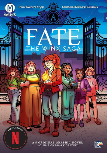 Okładki książek z cyklu Fate: The Winx Saga