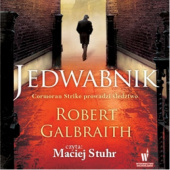 Okładka książki Jedwabnik Robert Galbraith