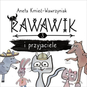 Okładki książek z cyklu Uniwersum Rawawika
