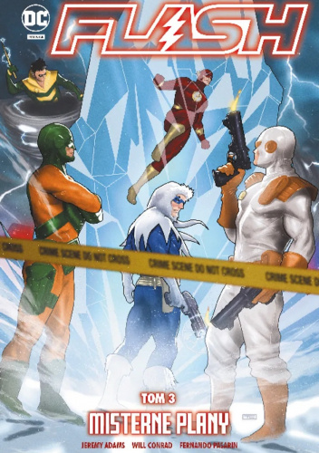 Okładki książek z cyklu The Flash DC Universe