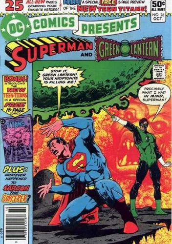 Okładki książek z cyklu DC Comics Presents