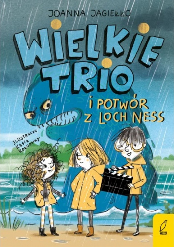 Okładki książek z cyklu Wielkie Trio