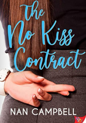 Okładka książki The No Kiss Contract Nan Campbell