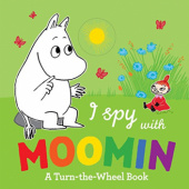 Okładka książki I Spy with Moomin Tove Jansson