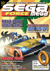 Okładka książki SEGA FORCE MEGA #1 Redakcja magazynu SEGA FORCE MEGA