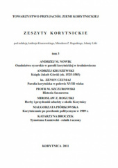 Okładka książki Zeszyty korytnickie t.3 praca zbiorowa