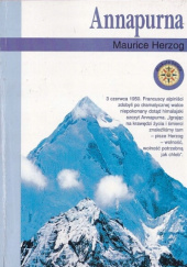 Okładka książki Annapurna Maurice Herzog