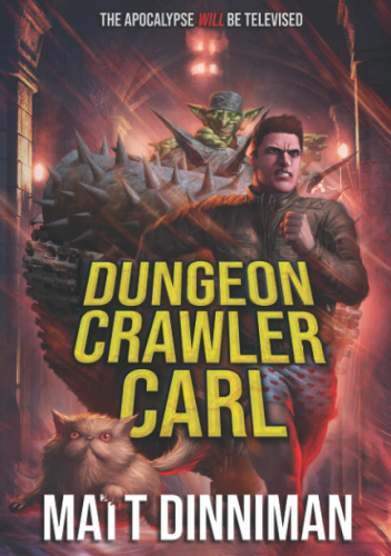 Okładki książek z cyklu Dungeon Crawler Carl