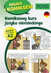 Okładka książki Komiksowy kurs języka niemieckiego A2 praca zbiorowa