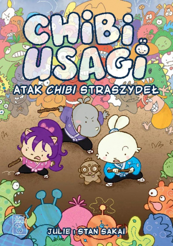 Okładki książek z cyklu Usagi Yojimbo: Chibi Usagi