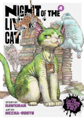 Okładka książki Night of the Living Cat Vol. 4 Hawkman, Mecha-Roots