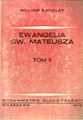 Okładka książki Ewangelia św. Mateusza. TOM II William Barclay
