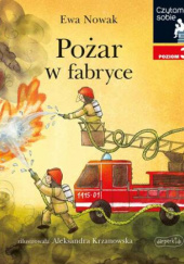 Okładka książki Pożar w fabryce Ewa Nowak