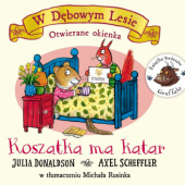 Okładka książki Koszatka ma katar Julia Donaldson, Axel Scheffler