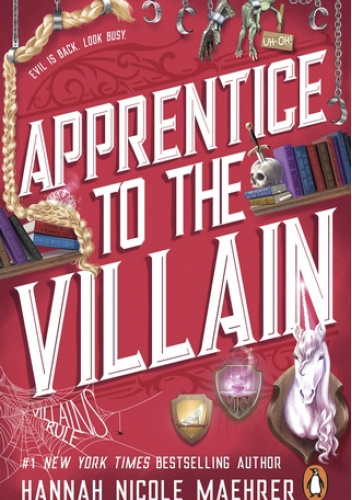 Okładki książek z cyklu Assistant to the Villain