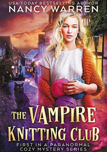 Okładki książek z cyklu Vampire Knitting Club (#1)