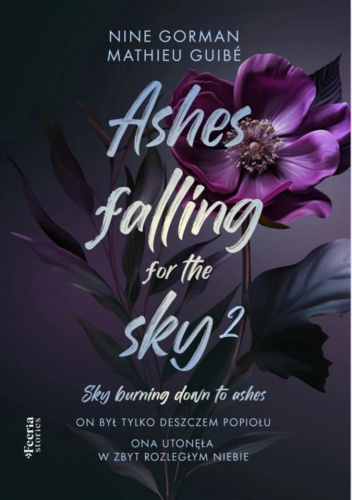 Okładki książek z cyklu Ashes falling for the sky