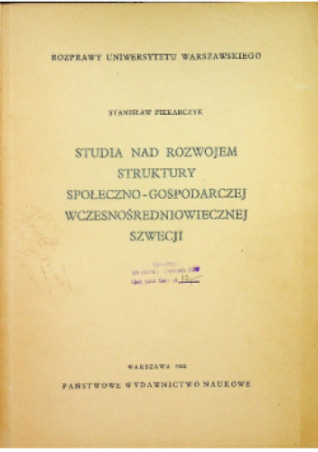 Okładki książek z serii Rozprawy Uniwersytetu Warszawskiego