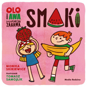 Okładki książek z serii Olo i Awa. Logopedyczna zabawa